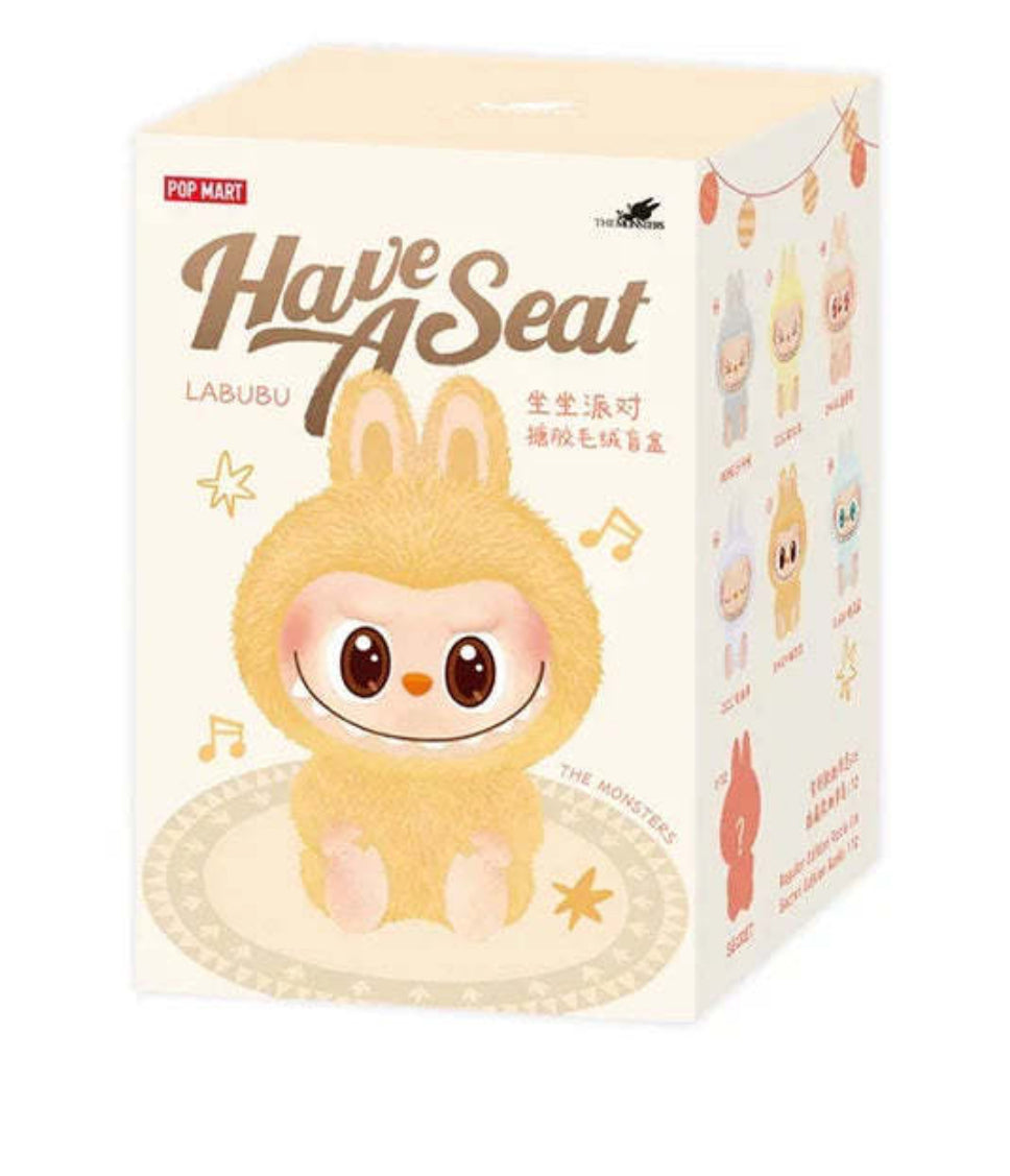 THE MONSTERS - Have a Seat Vinyl Plush Blind Box