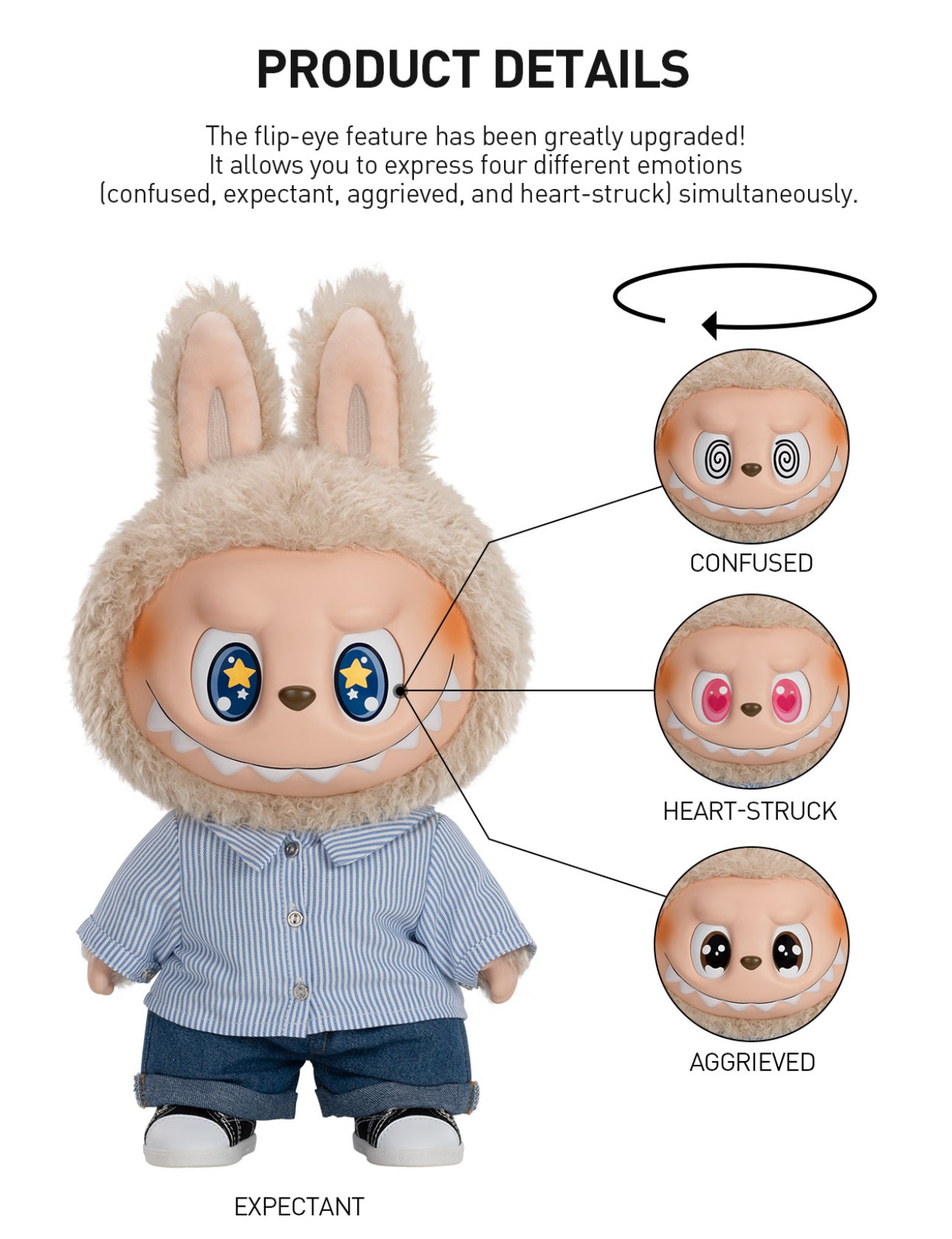 THE MONSTERS - FLIP WITH ME Vinyl
Plush Doll