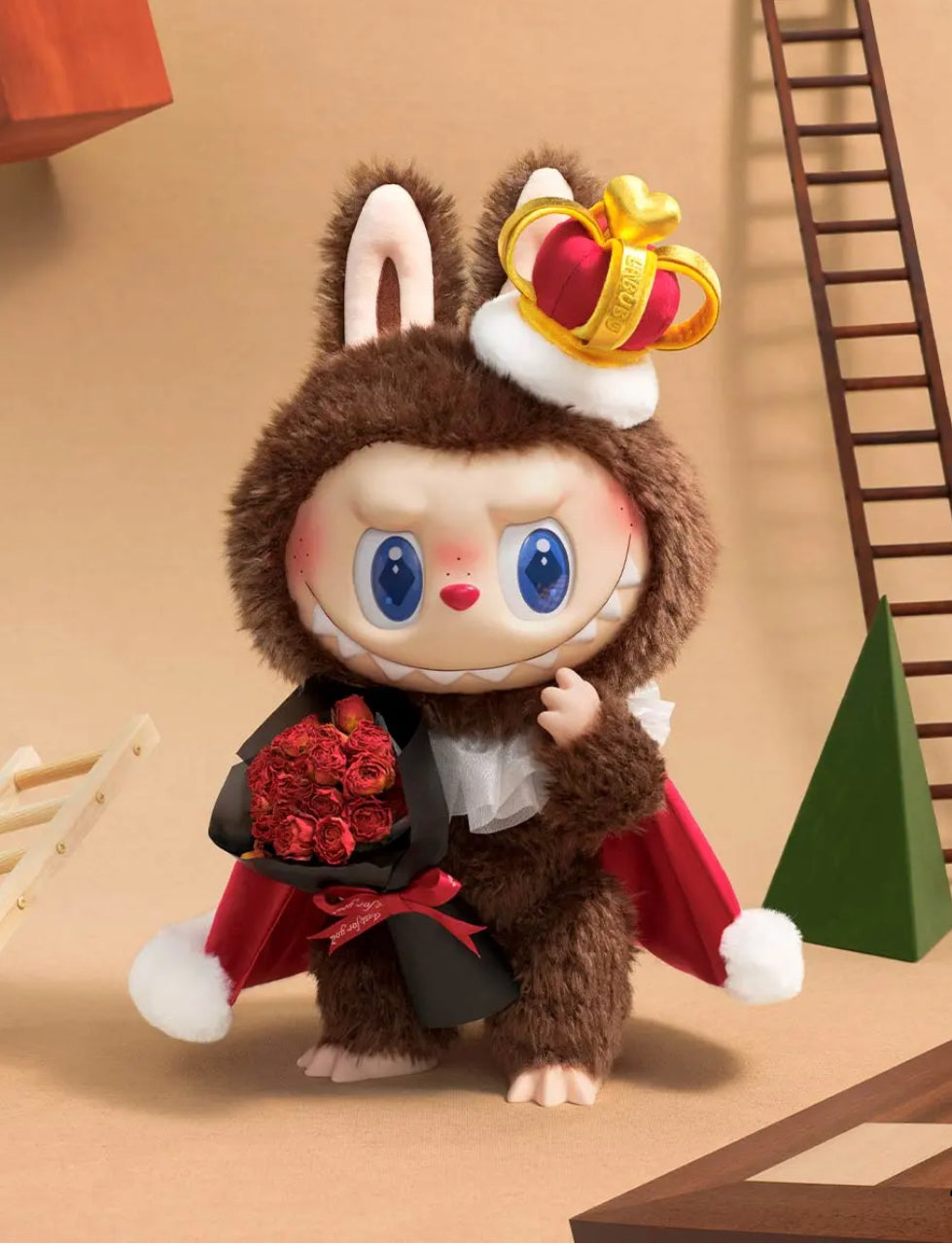 Labubu THE MONSTERS Let's Checkmate Series-Vinyl Plush Doll