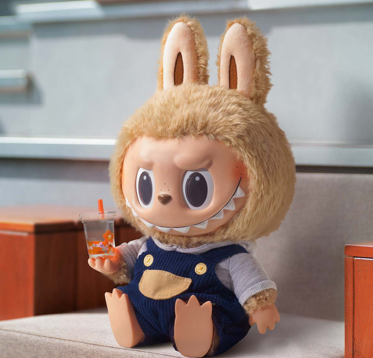 LABUBU Time to chill-Vinyl Plush Doll