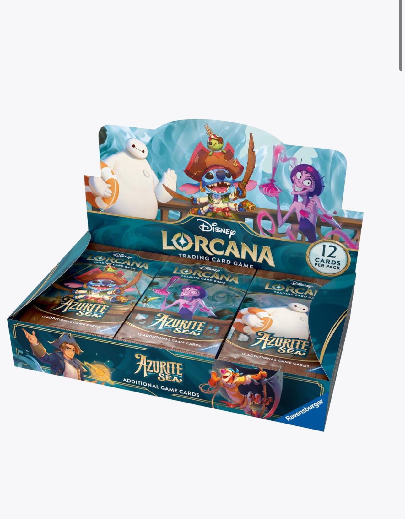 Disney Lorcana: Azurite Sea Booster Box - Azurite Sea