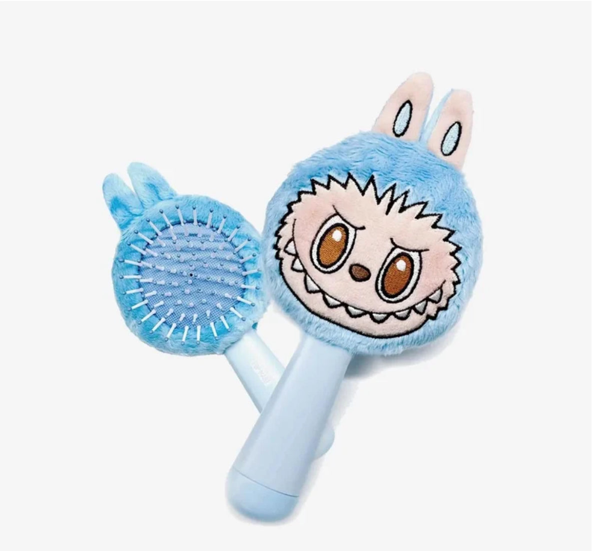 POP MART “THE MONSTERS” LABUBU Lazy Yoga Plush Hair Brush