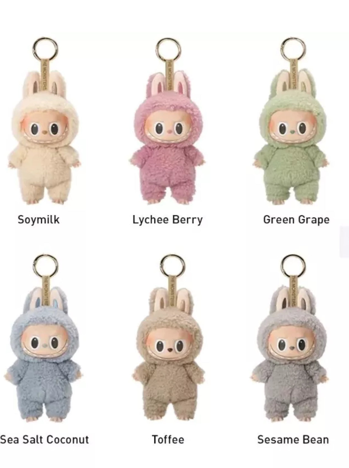 Pop Mart “The Monsters Tasty Macarons” Labubu Green Grape Vinyl Plush Pendant- Factory Sealed