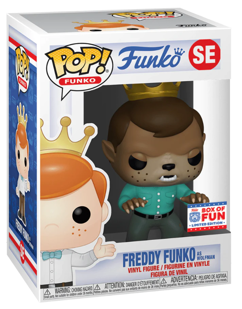 FUNKO POP! FREDDY FUNKO: FREDDY FUNKO AS WOLFMAN #SE (LE 3000)