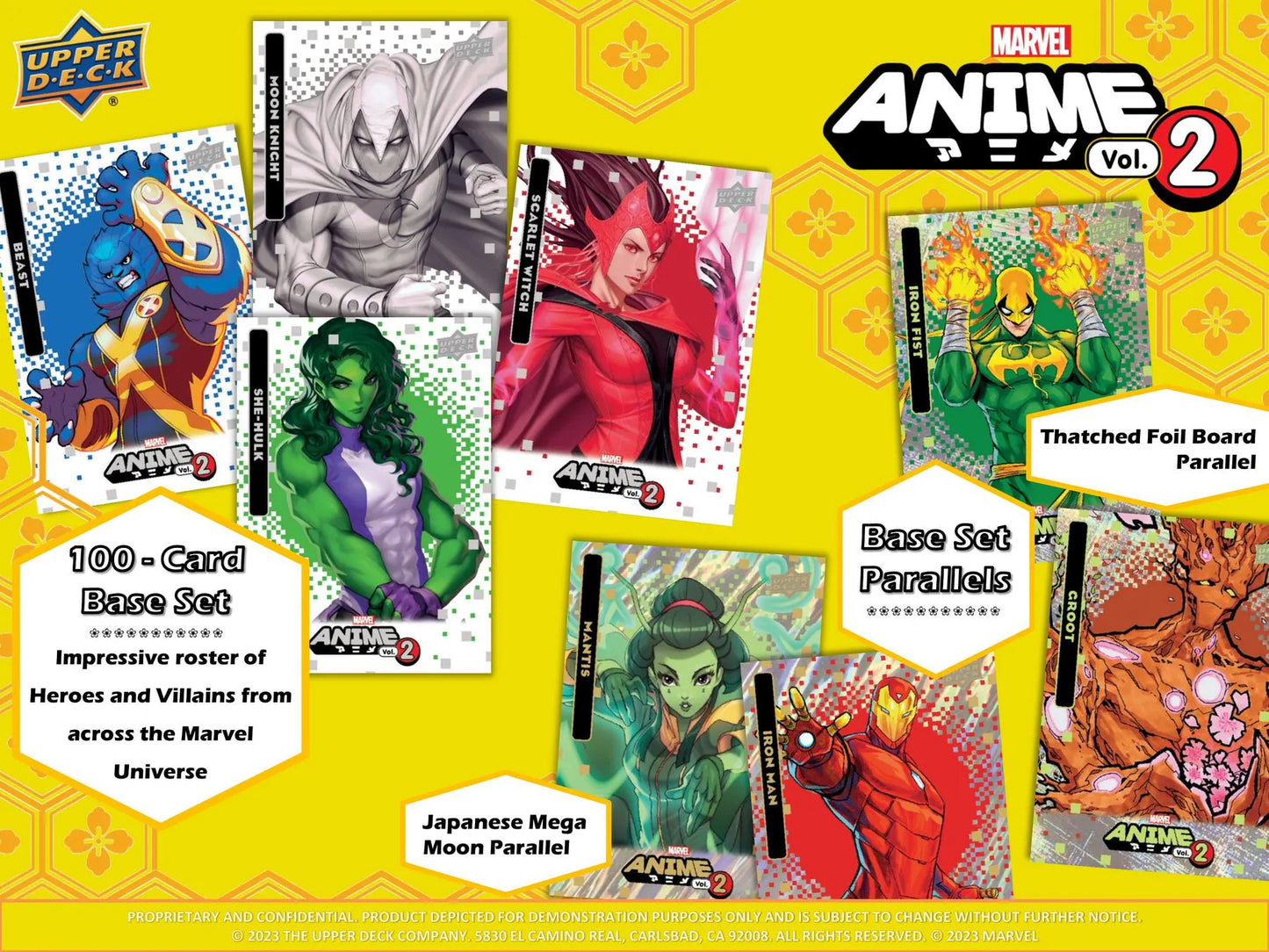 Marvel Anime Volume 2 Hobby Pack (Upper Deck 2023)