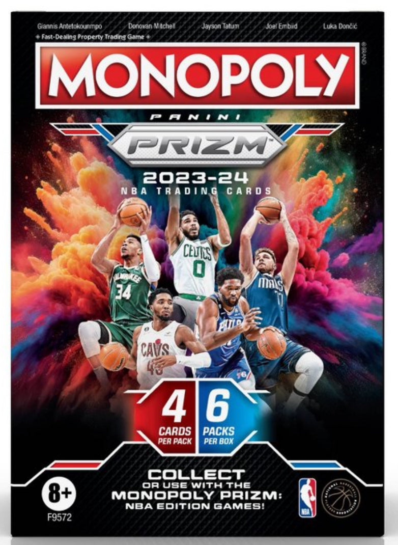 2023-2024 Panini Monopoly NBA Prizm Blaster Box