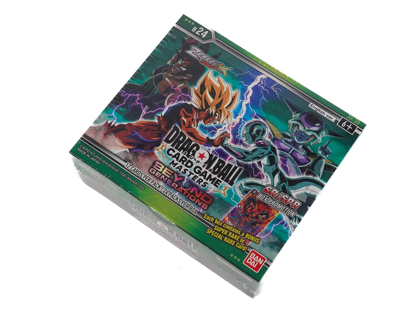 DRAGON BALL SUPER MASTERS TCG: BOOSTER PACK(BEYOND GENERATIONS)