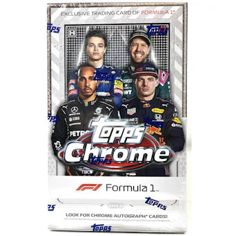 2021 Topps Chrome F1 Formula 1 Racing Hobby Box