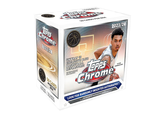 2023/24 TOPPS CHROME BASKETBALL MONSTER BOX