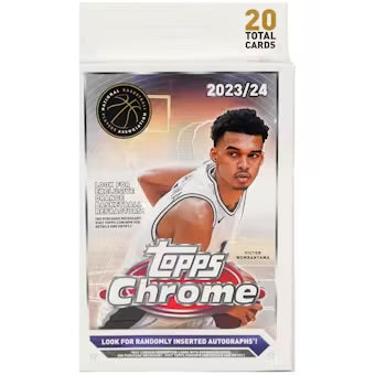 2023/24 Topps Chrome Basketball Hanger Box