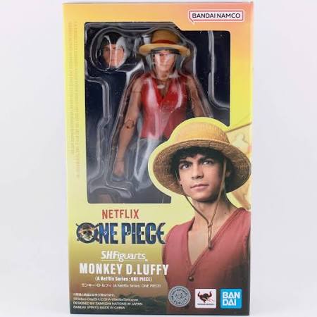 Bandai Netflix One Piece SH-Figuarts Monkey D Luffy Action Figure