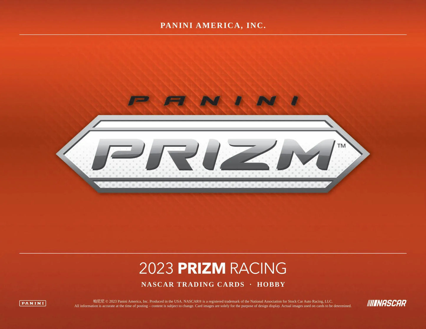 2023 Panini Prizm Racing Hobby Pack