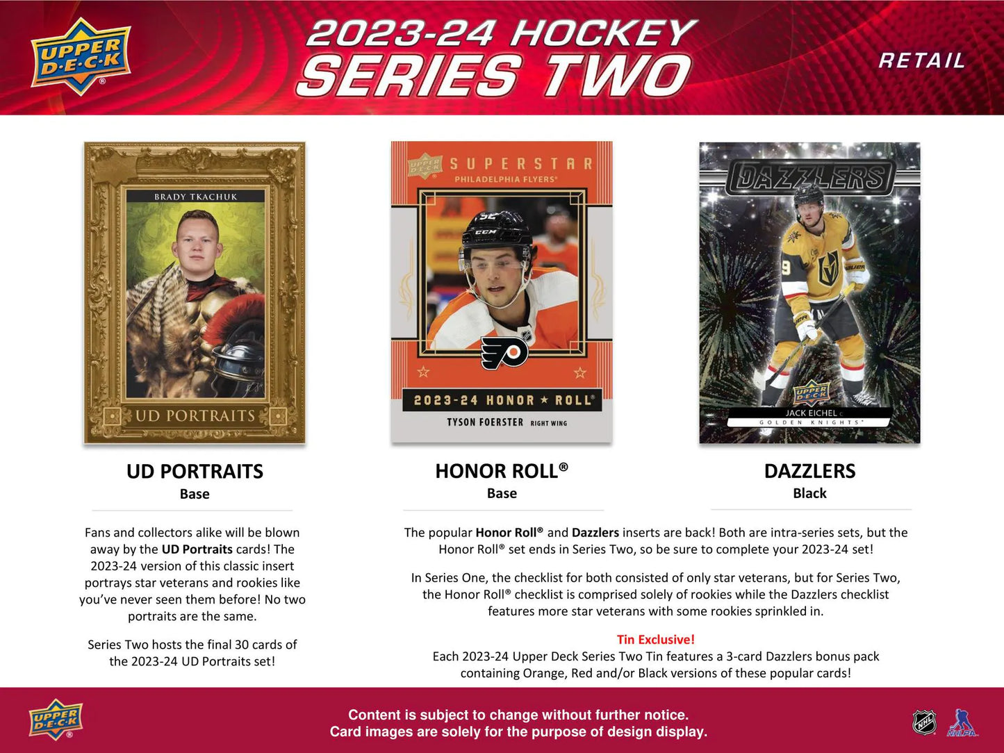 2023/24 Upper Deck Series 2 Hockey 4-Pack Blaster Box