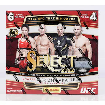 2022 Panini Select UFC H2 Hobby Box