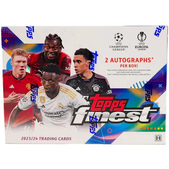 2023/24 Topps UEFA Club Competitions Finest Soccer Hobby Pack