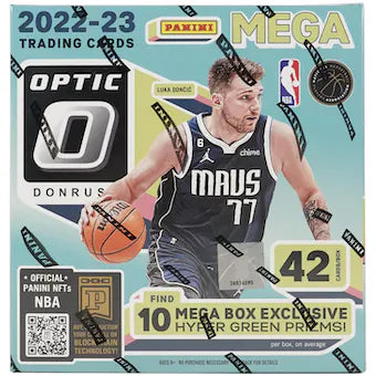 2022/23 Panini Donruss Optic Basketball Fanatics Mega Box (Hyper Green Prizms)