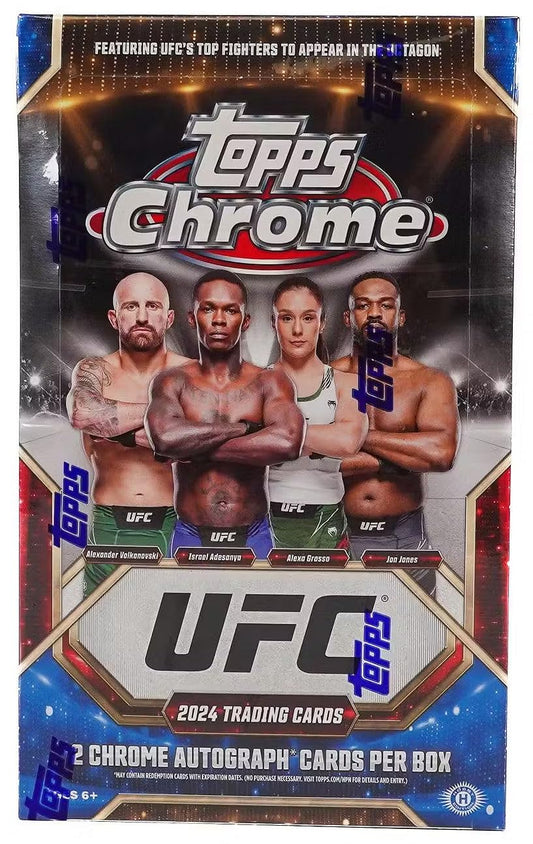 2024 Topps Chrome UFC Hobby Box