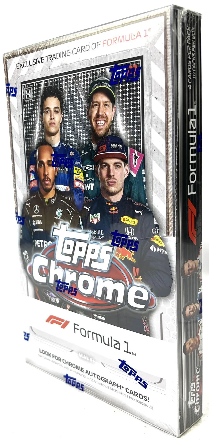 2021 Topps Chrome F1 Formula 1 Racing Hobby Box