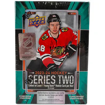 2023/24 Upper Deck Series 2 Hockey 4-Pack Blaster Box