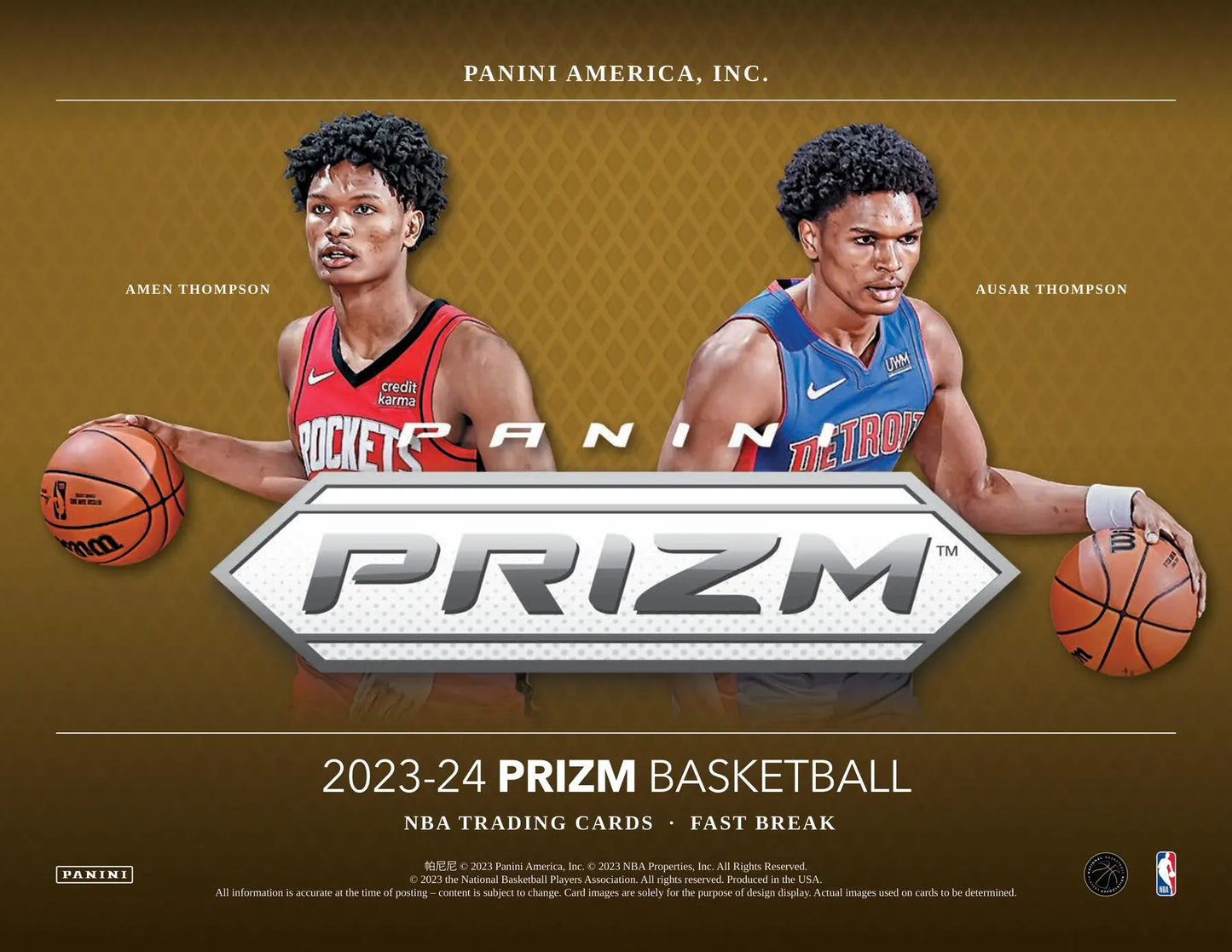 2023/24 Panini Prizm Basketball Fast Break Box