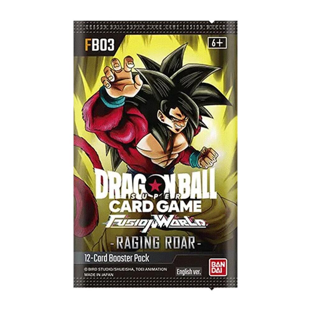 DBZ Fusion World Raging Roar Booster Pack