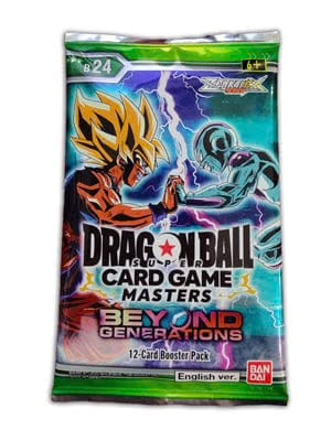 DRAGON BALL SUPER MASTERS TCG: BOOSTER PACK(BEYOND GENERATIONS)