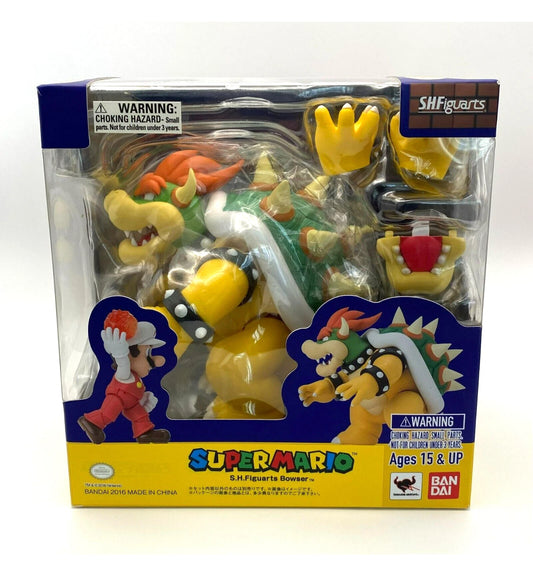 Bowser Super Mario Bros 5.1 in  Action Figure by Bandai S.H.Figuarts