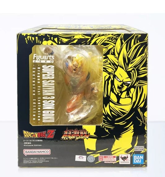 Figuarts Zero NYCC 2023 Dragon Ball Z Super Saiyan 3 Goku Dragon Fist Explosion Figure