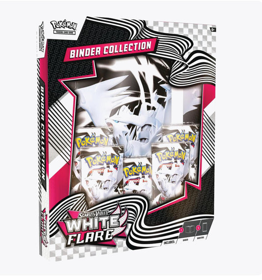 White Flare Binder Collection - SV: White Flare (WHT)
