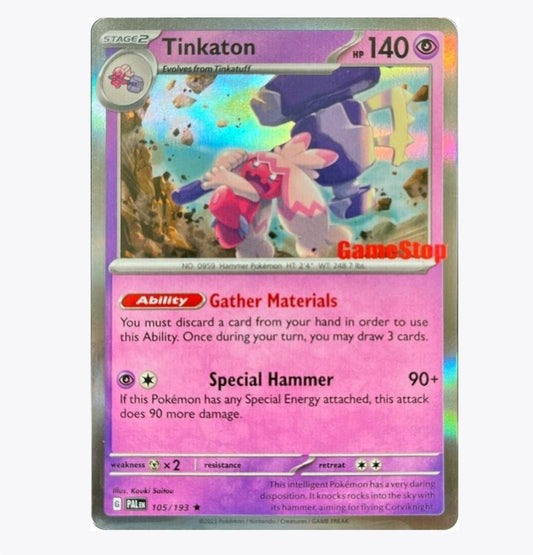 Tinkaton - 105/193 (GameStop Exclusive) - Miscellaneous Cards & Products (MCAP)