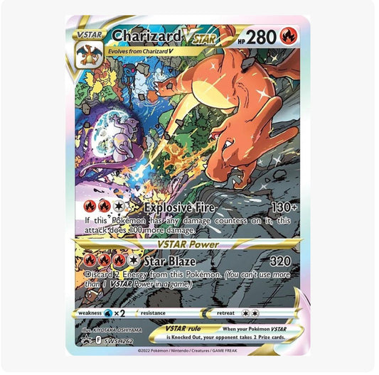 Charizard VSTAR - SWSH262 - SWSH: Sword & Shield Promo Cards (SWSD)