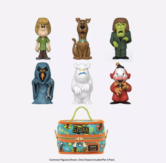 Funko Soda Scooby Doo Sealed Can Set with Loungefly Cooler Funko Shop
Exclusive 6-Pack