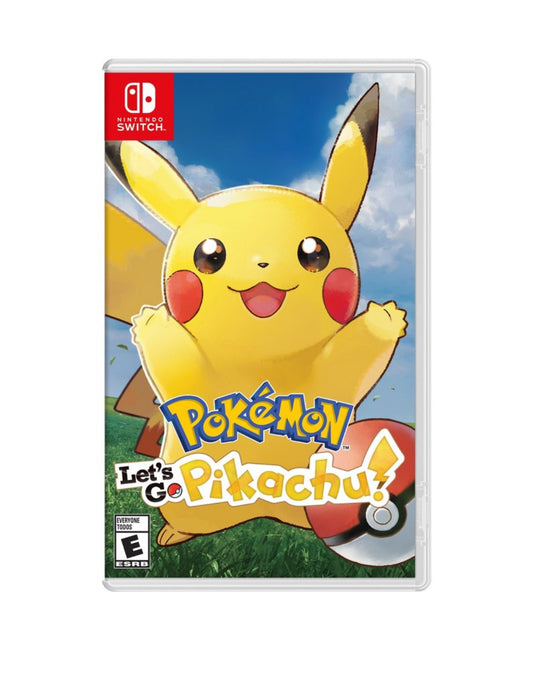 Pokemon: Let's Go, Pikachu!, Nintendo Switch- NEW