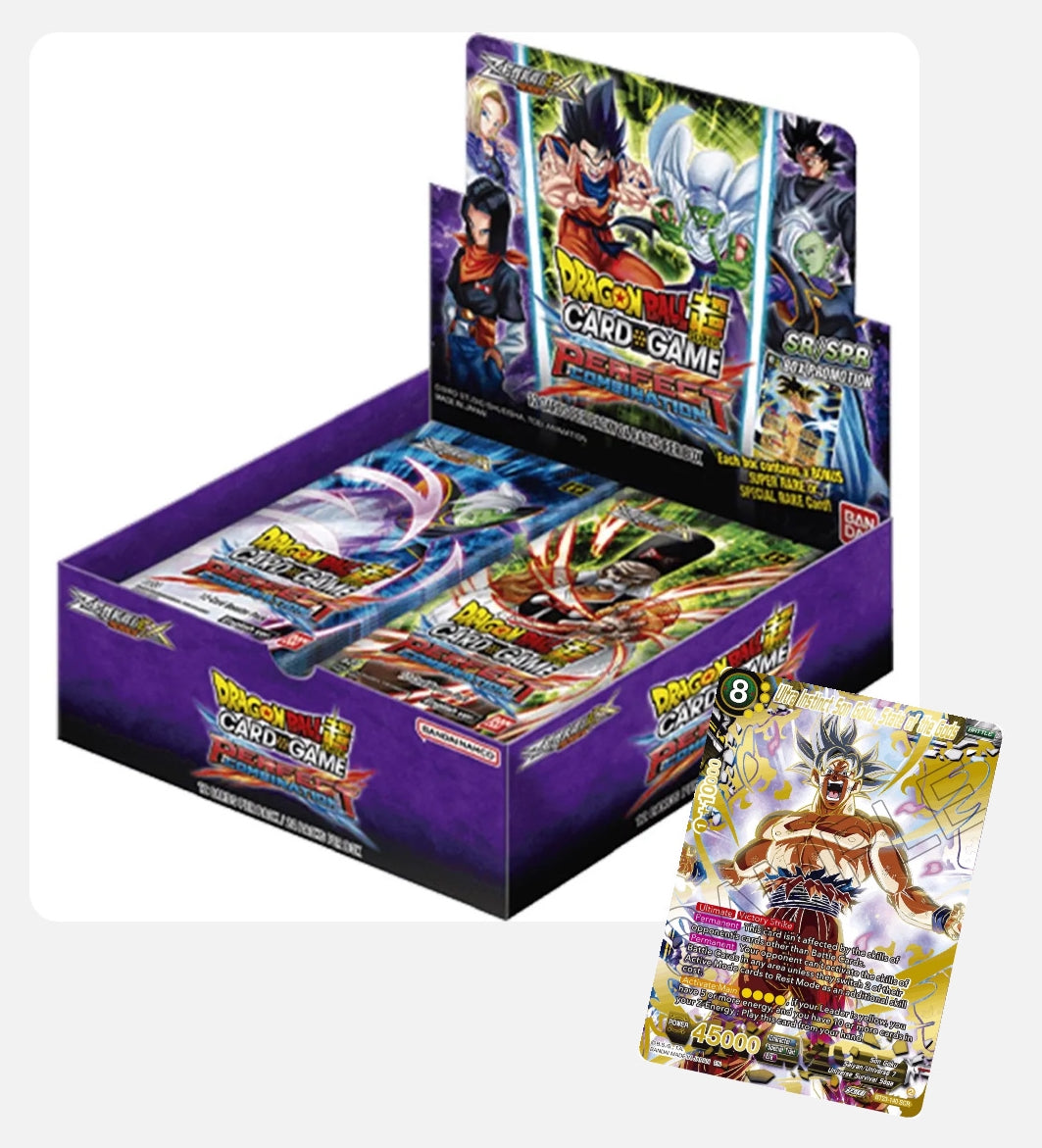 DRAGON BALL SUPER CARD GAME PERFECT COMBINATION BOOSTER PACK