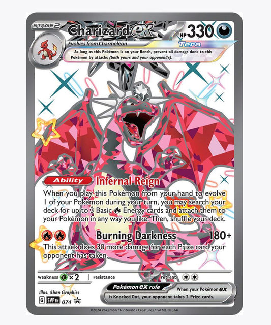 Charizard ex - 074 - SV: Scarlet & Violet Promo Cards (SVP)
