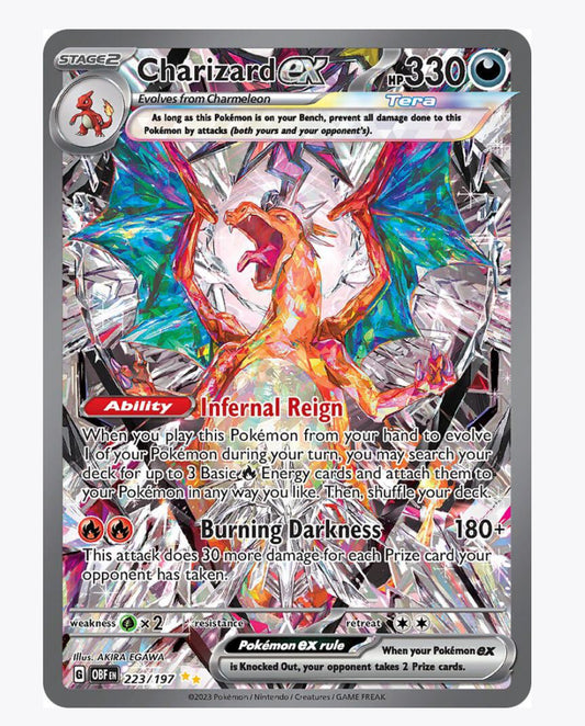 Charizard ex - 223/197 - SV03: Obsidian Flames (OBF)