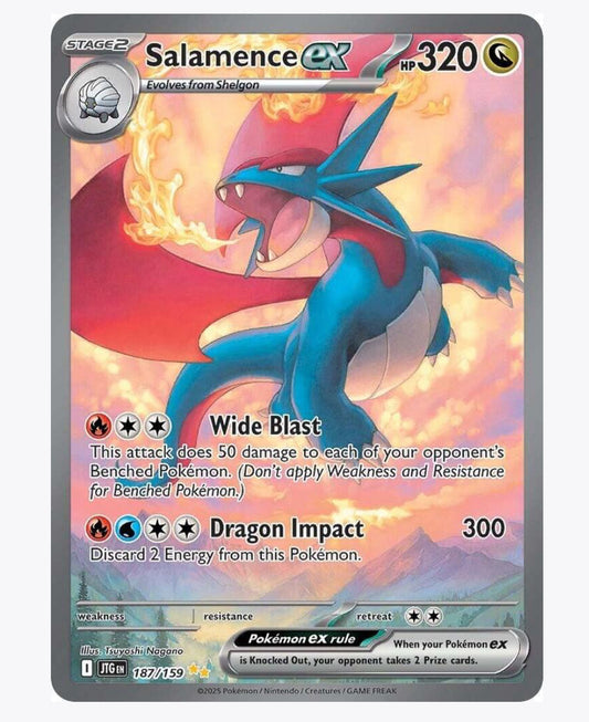 Salamence ex - 187/159 - SV09: Journey Together