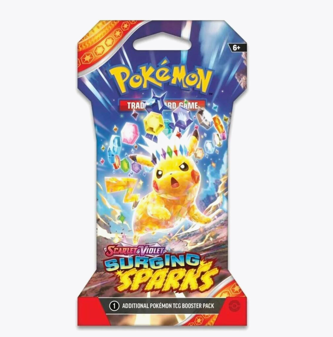 Surging Sparks Sleeved Booster Pack - SV08