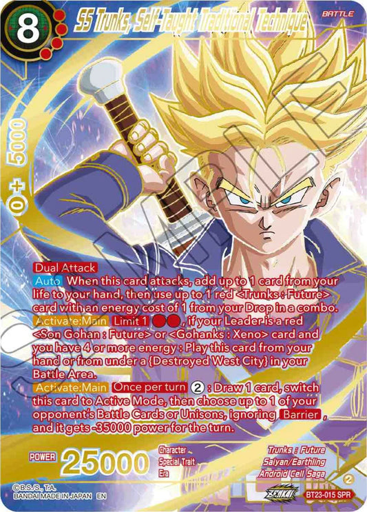 SS Trunks, Self-Taught Traditional Technique SPR Factory Sealed Box Topper