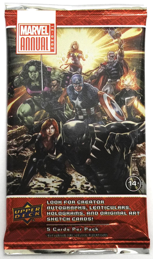 Marvel Annual Hobby Booster Pack (Upper Deck 2020/21)