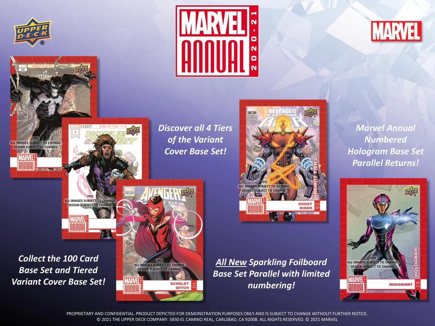 Marvel Annual Hobby Booster Pack (Upper Deck 2020/21)