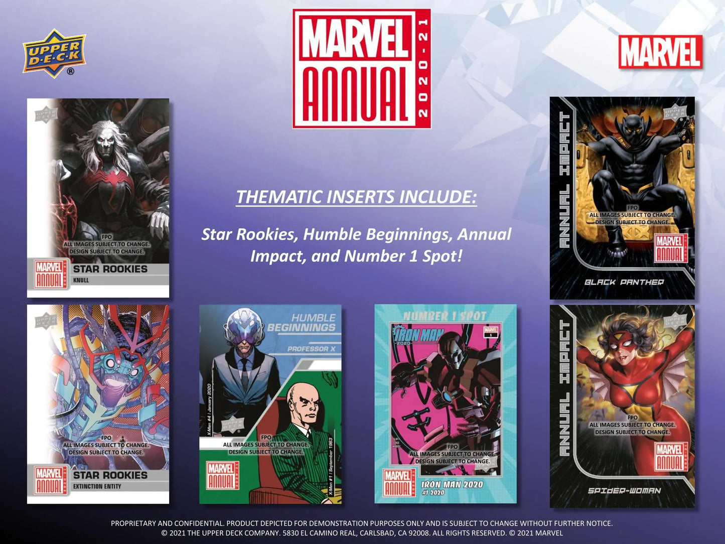 Marvel Annual Hobby Booster Pack (Upper Deck 2020/21)