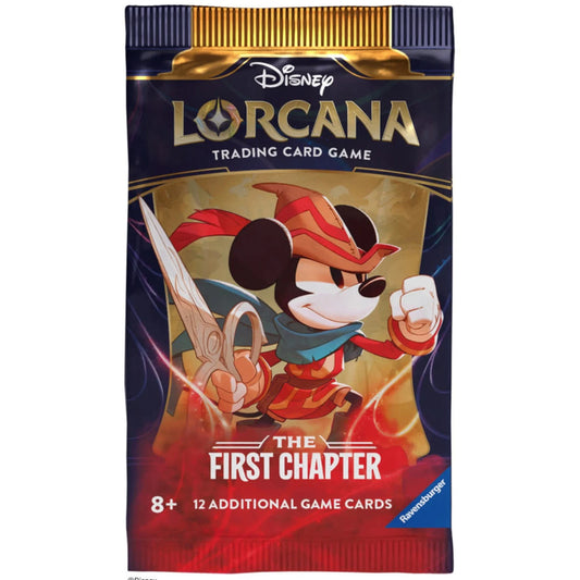 Disney Lorcana The First Chapter TCG Booster Pack