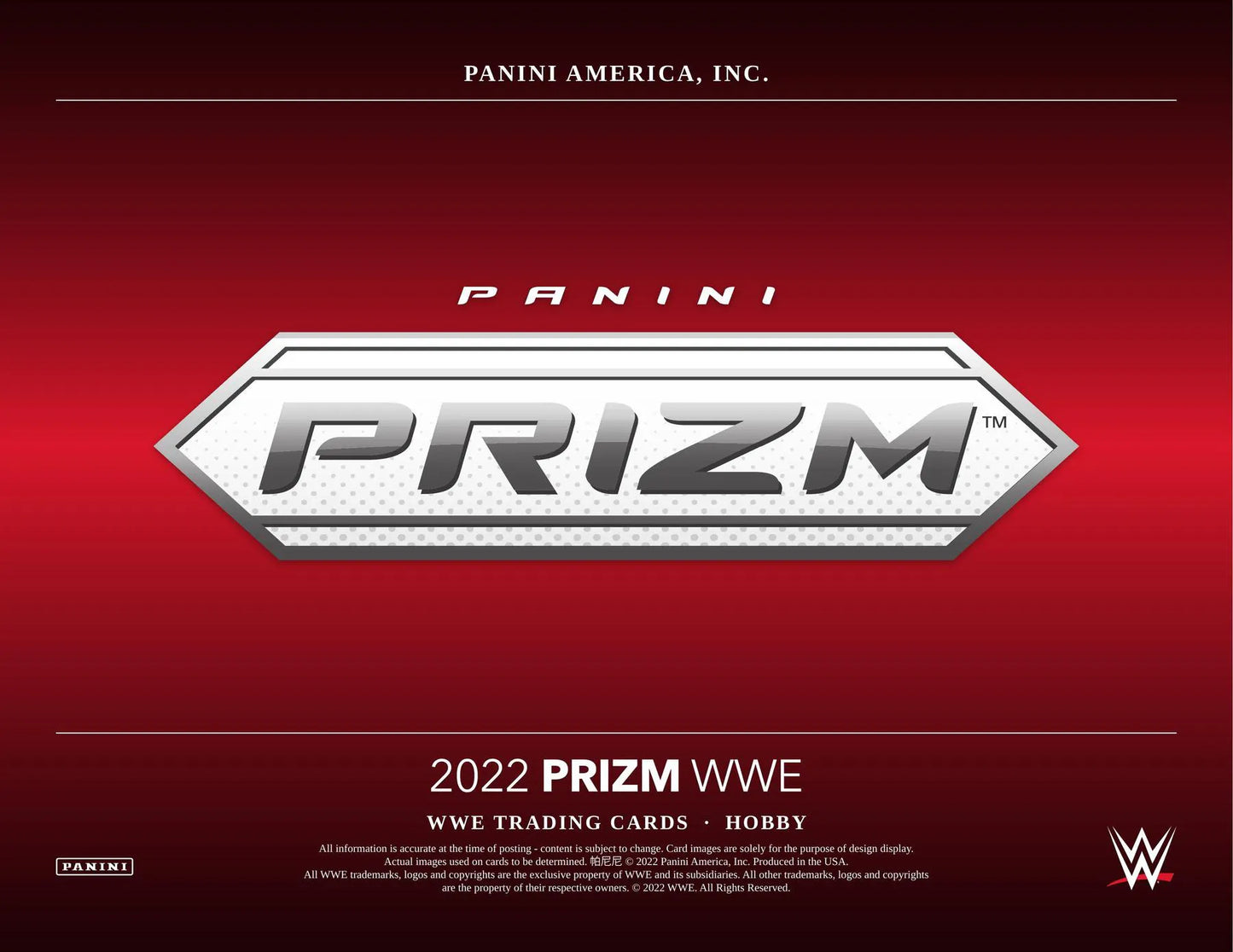 2022 Panini Prizm WWE Wrestling Hobby Box (Debut Edition)