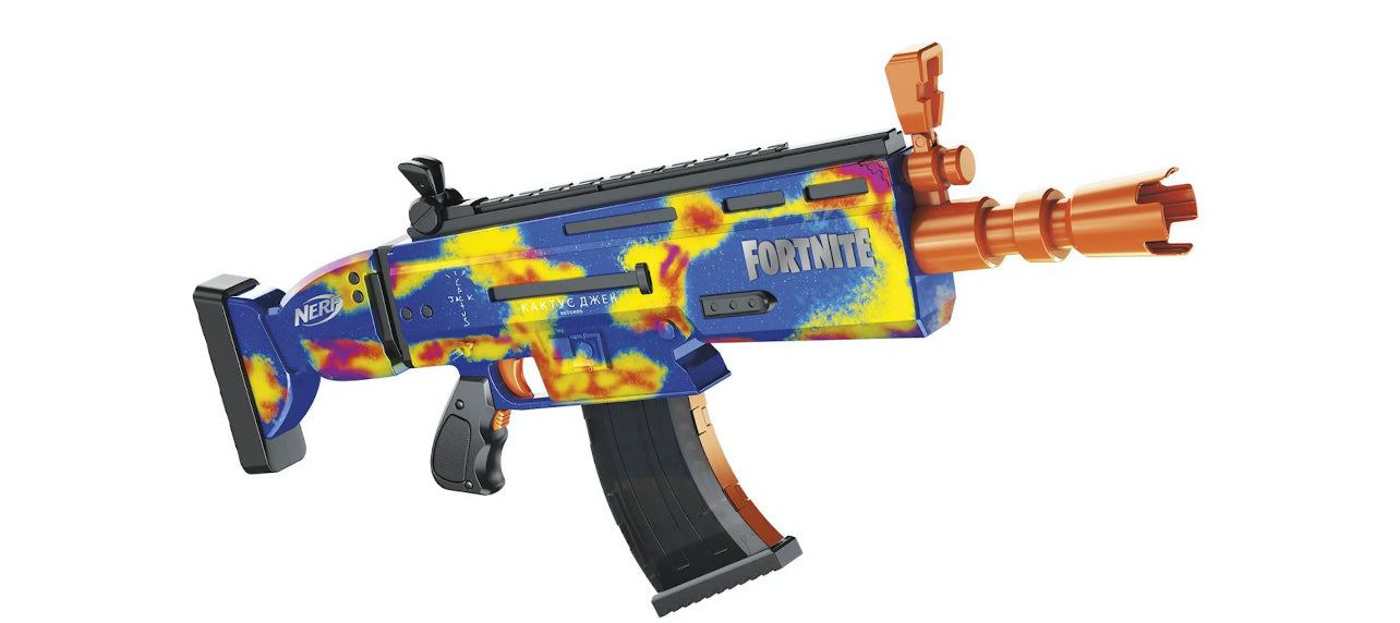 Travis Scott Cactus Jack Fortnite Nerf Elite Blaster