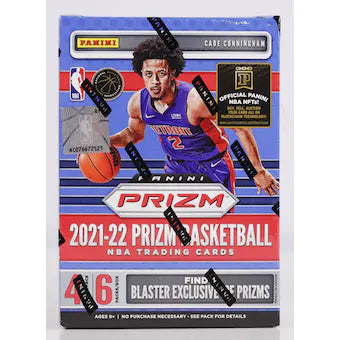 2021/22 Panini Prizm Basketball 6-Pack Blaster Box