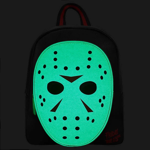 Friday The 13th Jason Voorhees Mini Backpack (Glow in the Dark)