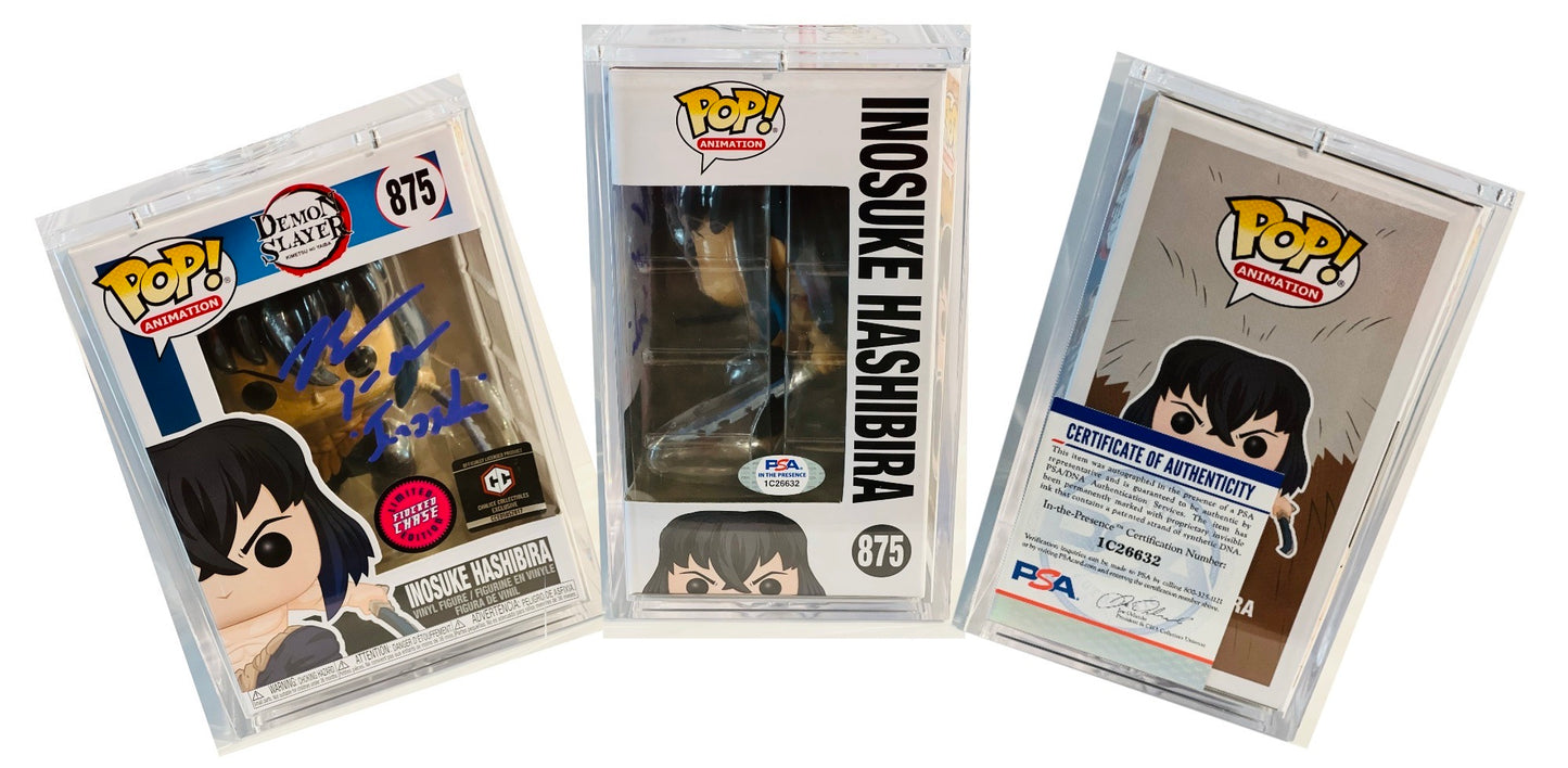 Funko POP! Signed Chase Inosuke Hashibira