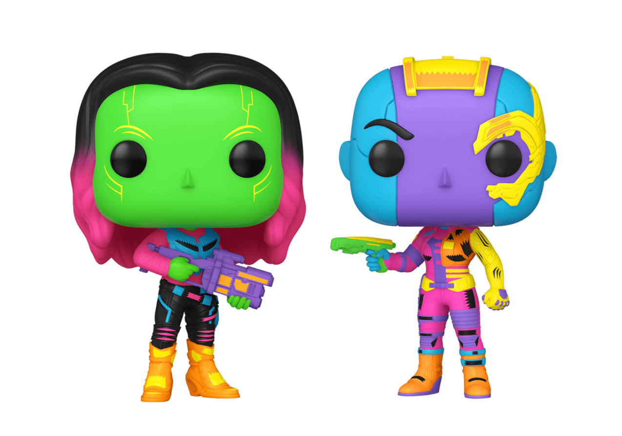 Funko POP! Blacklight - Gamora & Nebula