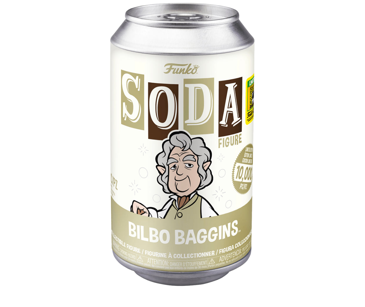 Funko Soda SDCC (Chase)Bilbo Baggins Funko Soda